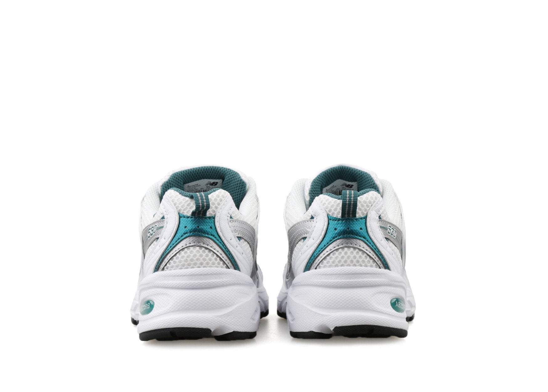New Balance 530 White Silver Green