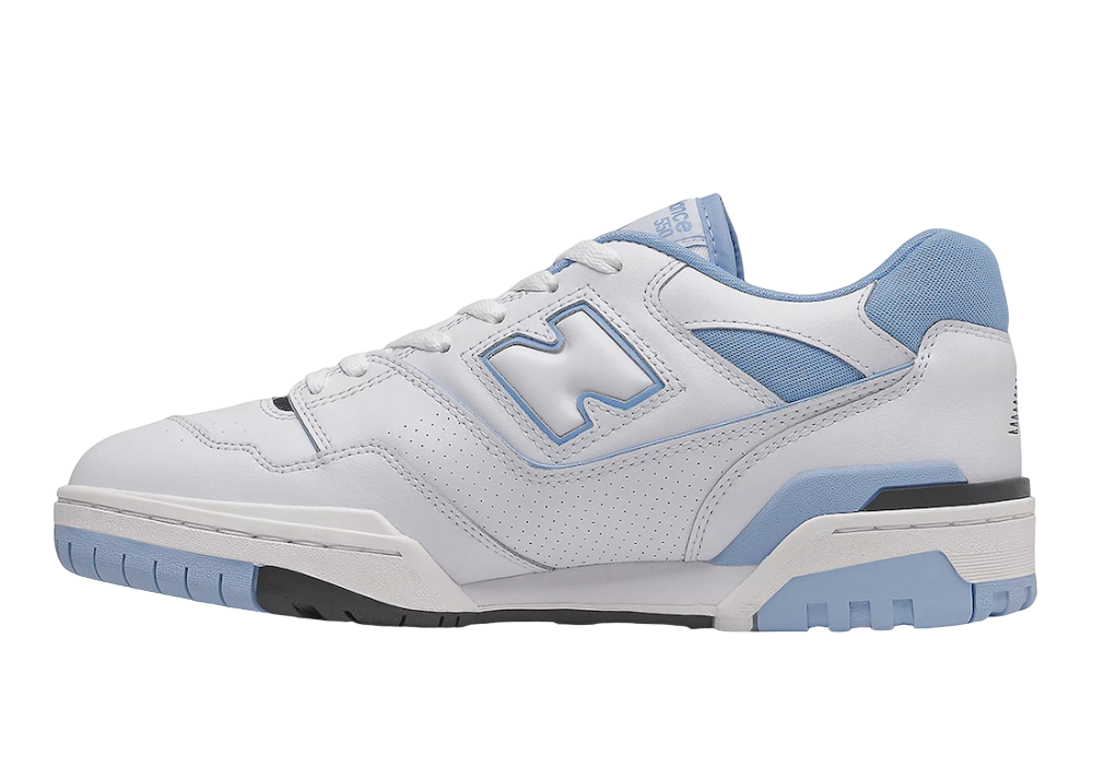 New Balance 550 UNC White University Blue