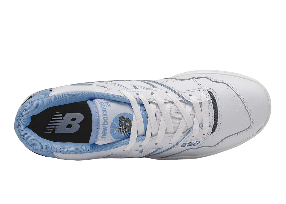 New Balance 550 UNC White University Blue