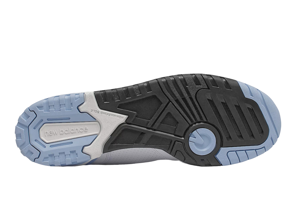 New Balance 550 UNC White University Blue