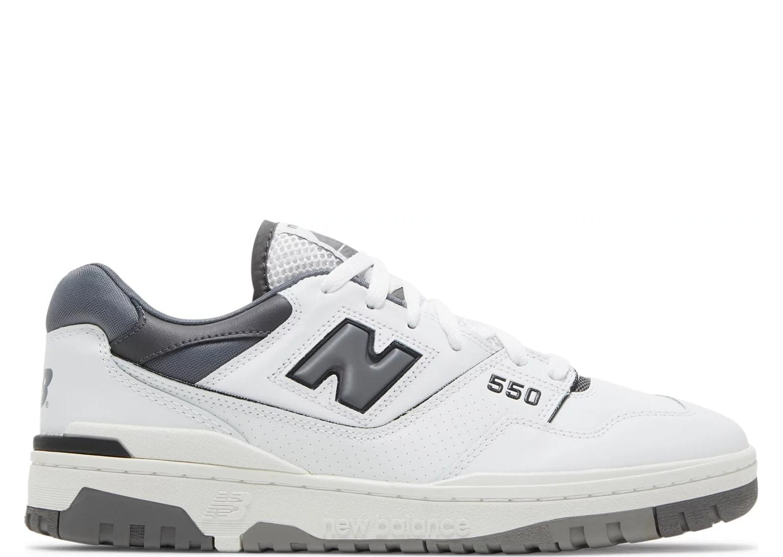 New Balance 550 White Grey Dark Grey