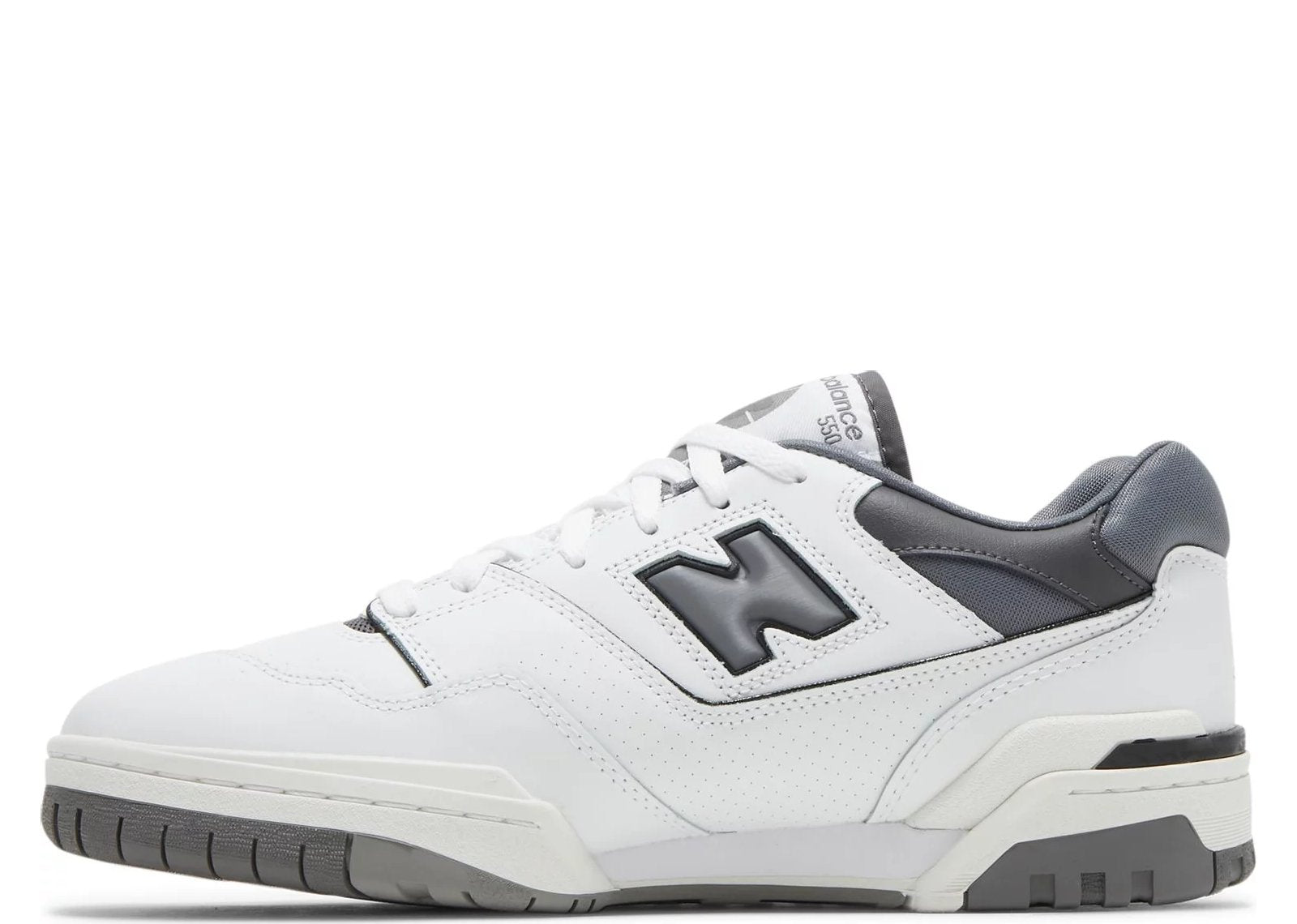 New Balance 550 White Grey Dark Grey