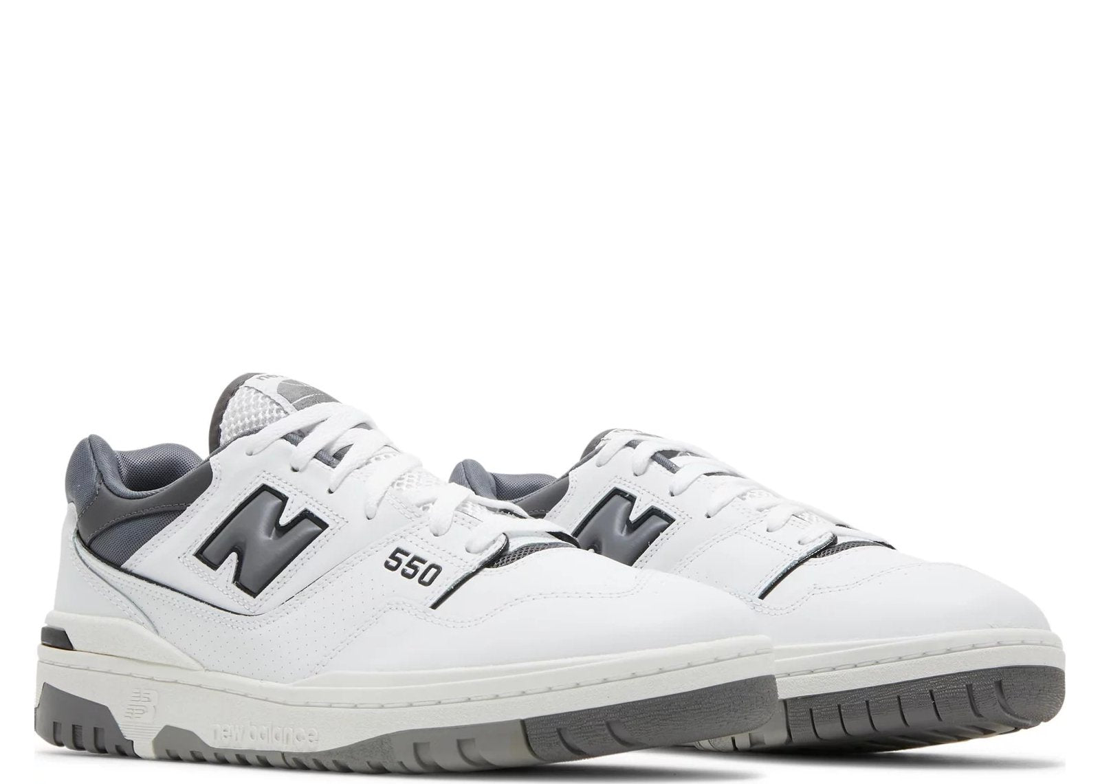 New Balance 550 White Grey Dark Grey