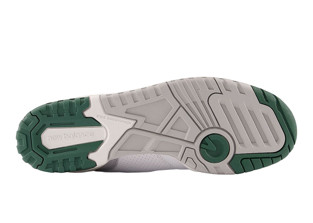 New Balance 550 White Nightwatch Green