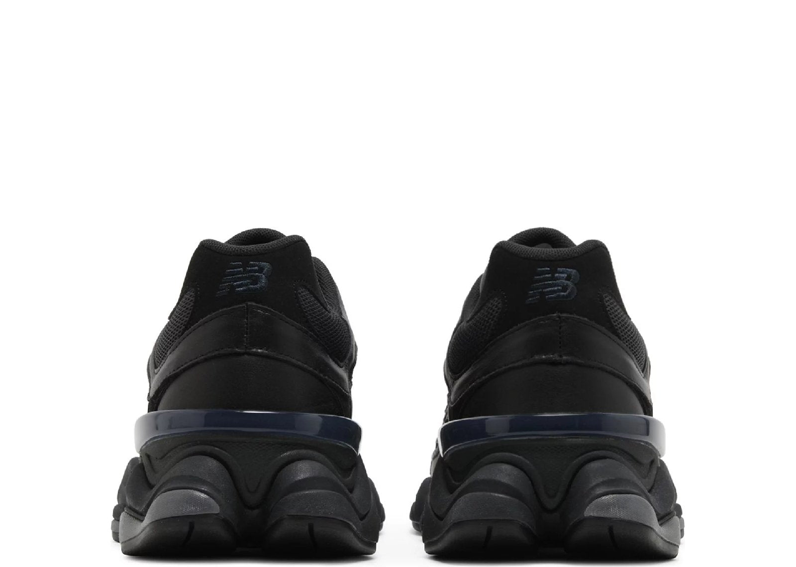 New Balance 9060 Triple Black Leather