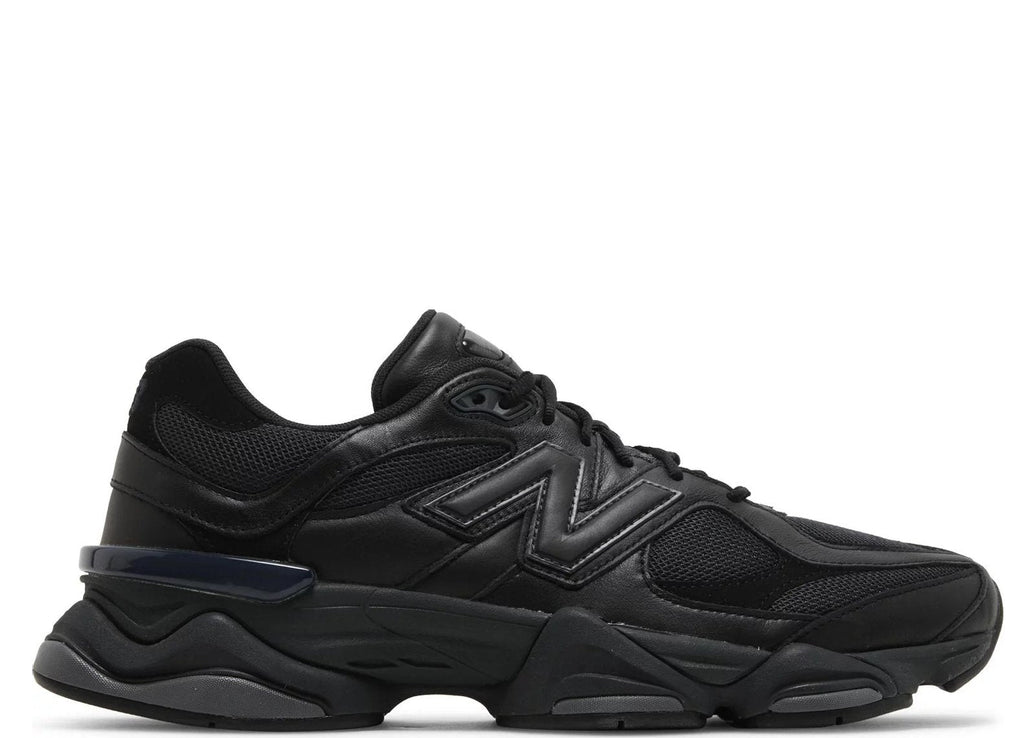 New Balance 9060 Triple Black Leather