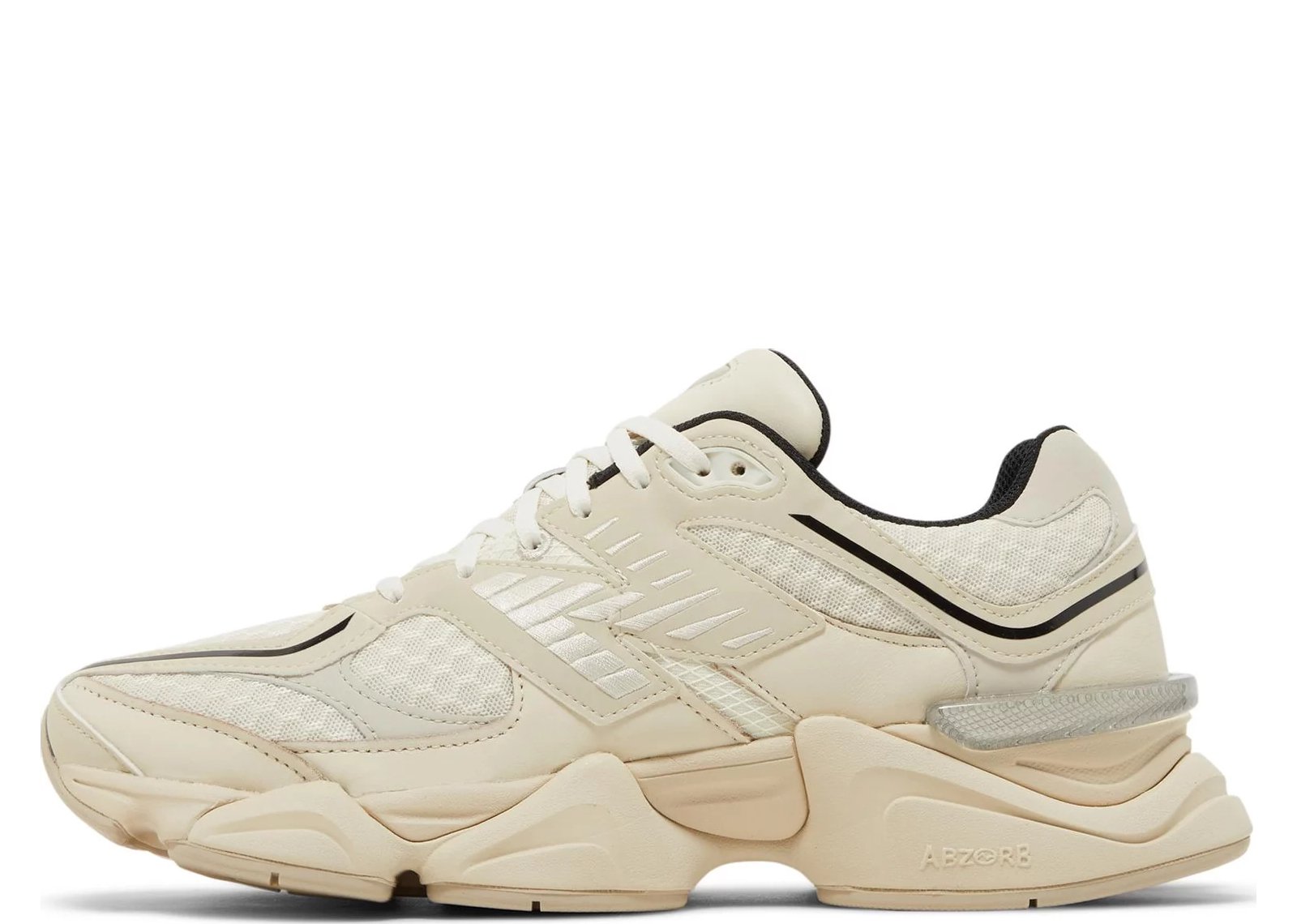 New Balance 9060 Turtledove Black Silver Metallic