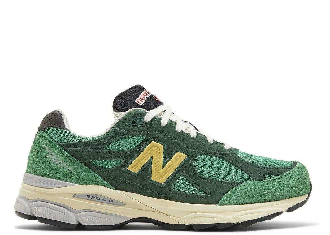 New Balance 990v3 MiUSA Varsity Green Gold