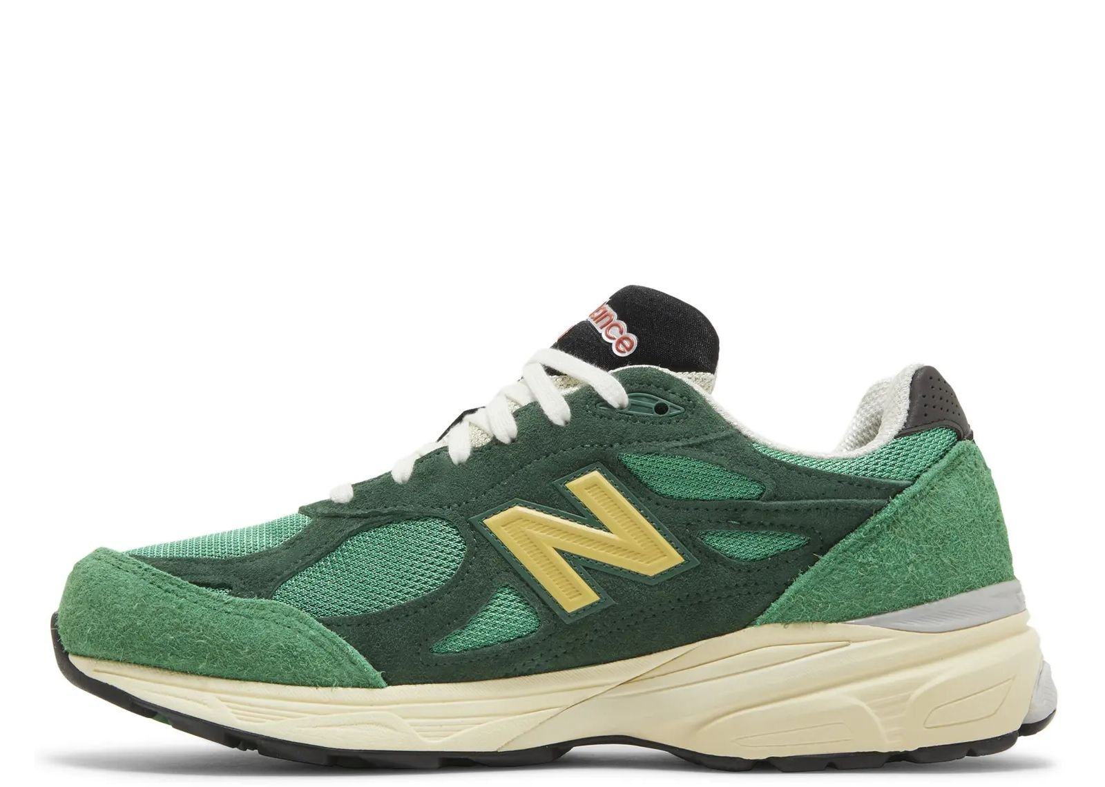 New Balance 990v3 MiUSA Varsity Green Gold