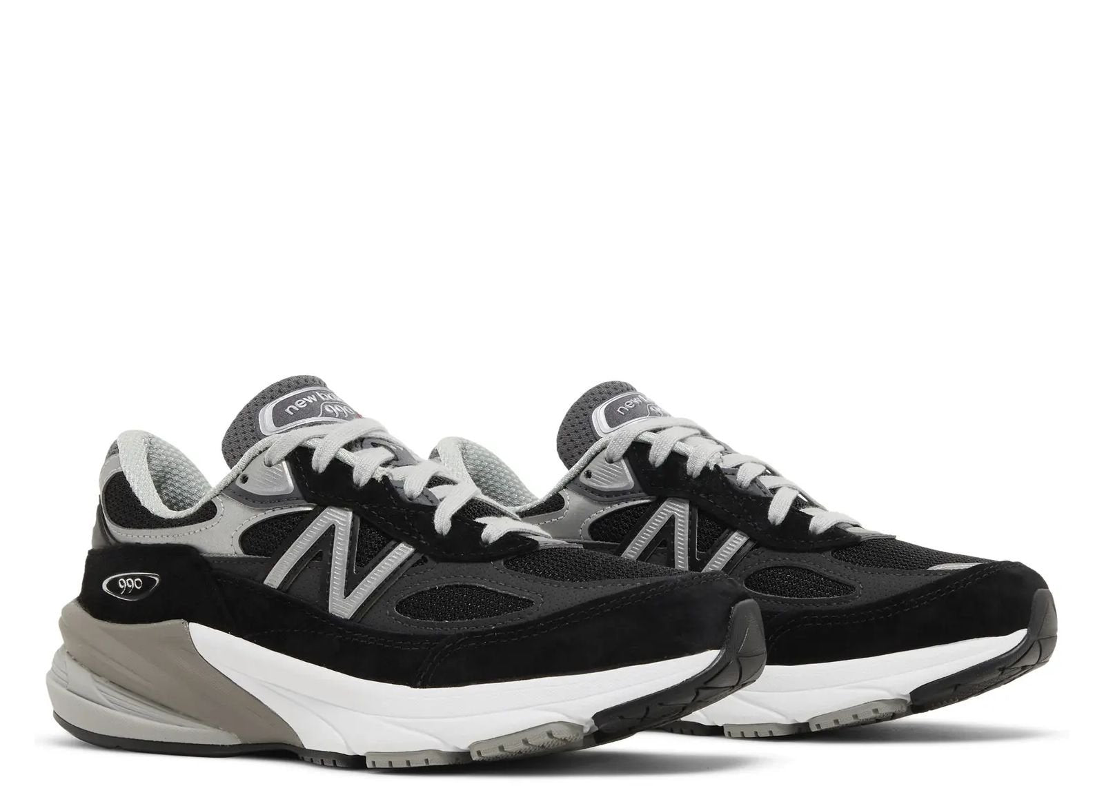 New Balance 990v6 MiUSA Black Grey White (W)