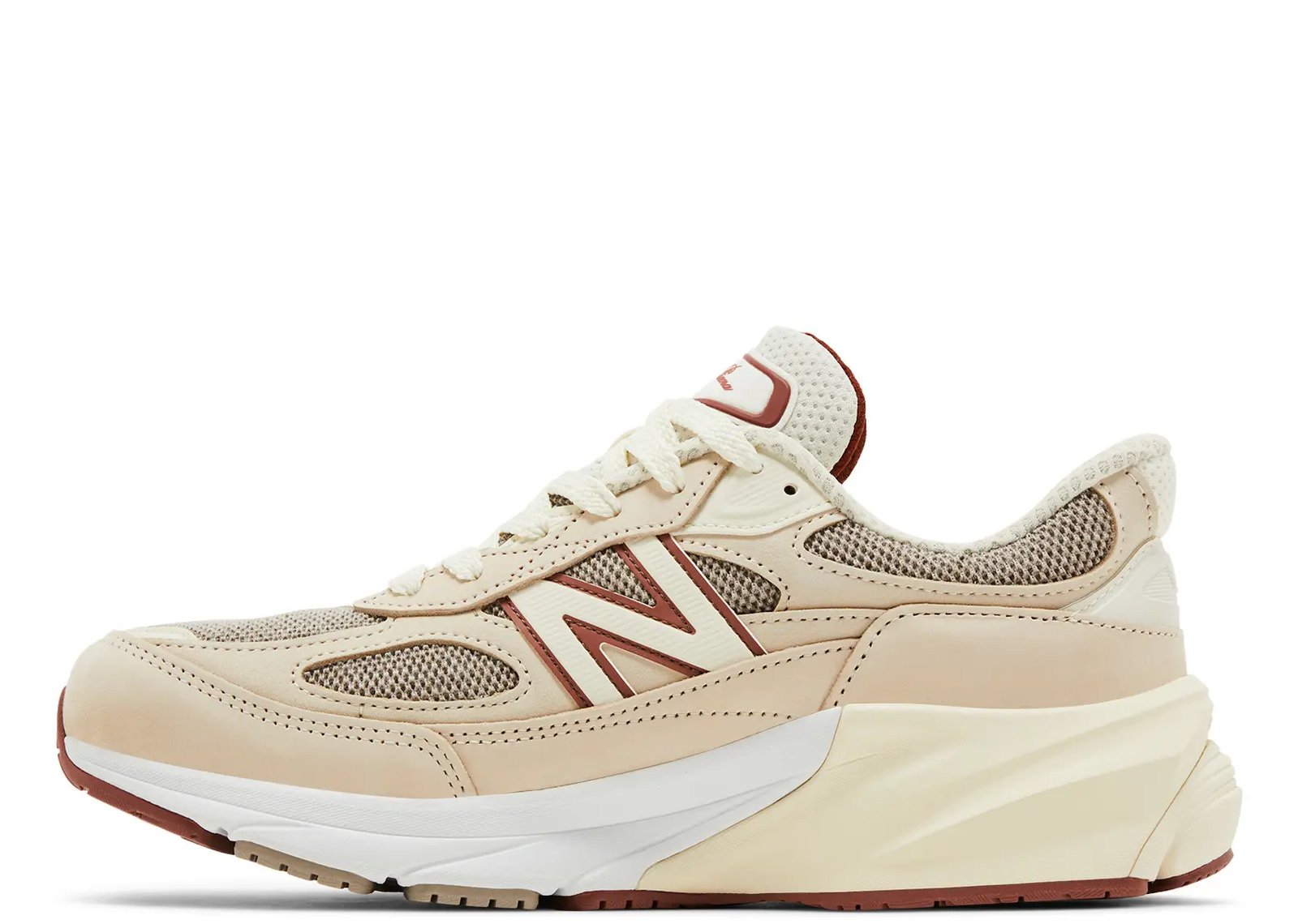 New Balance 990v6 MiUSA Loro Piana Raw Cashew