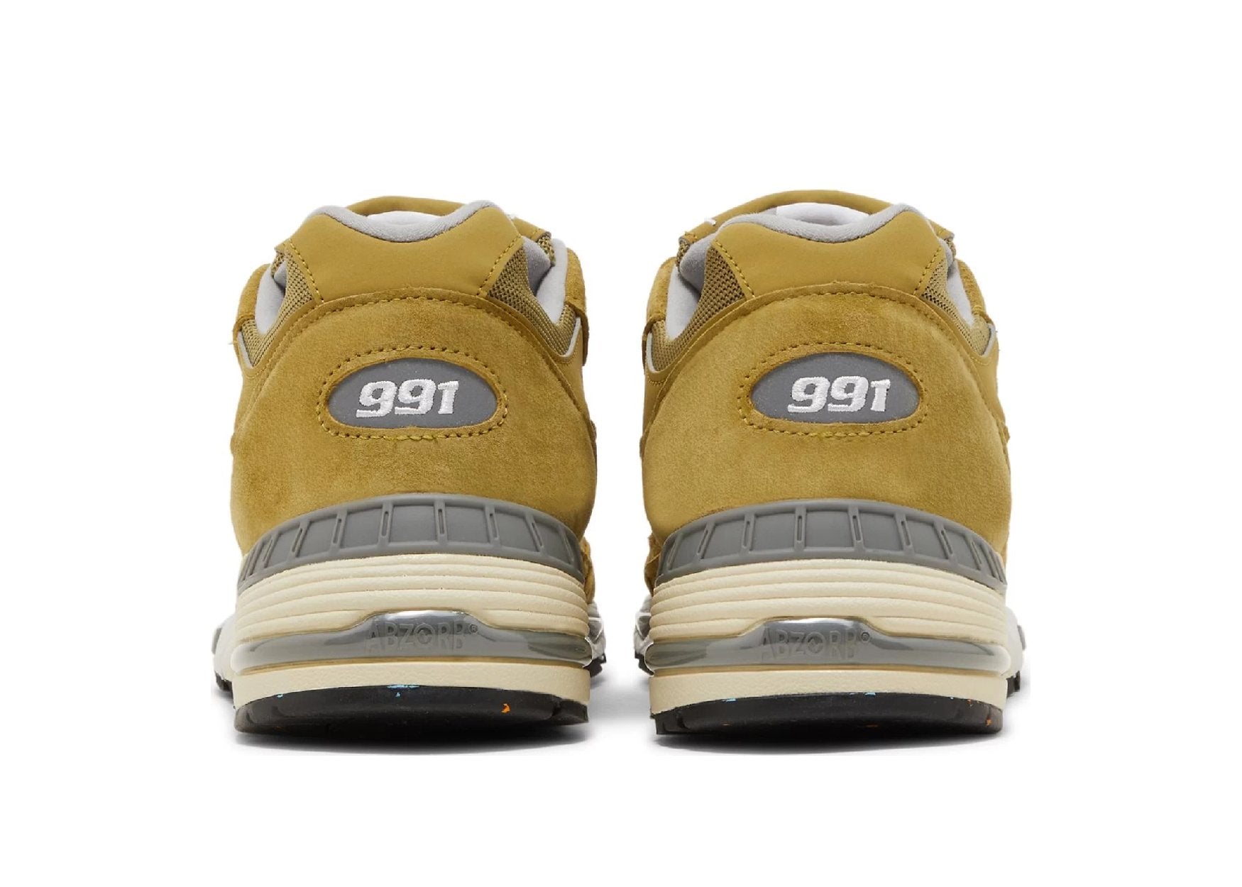 New Balance 991 MiUK Green Moss Cloud Cream