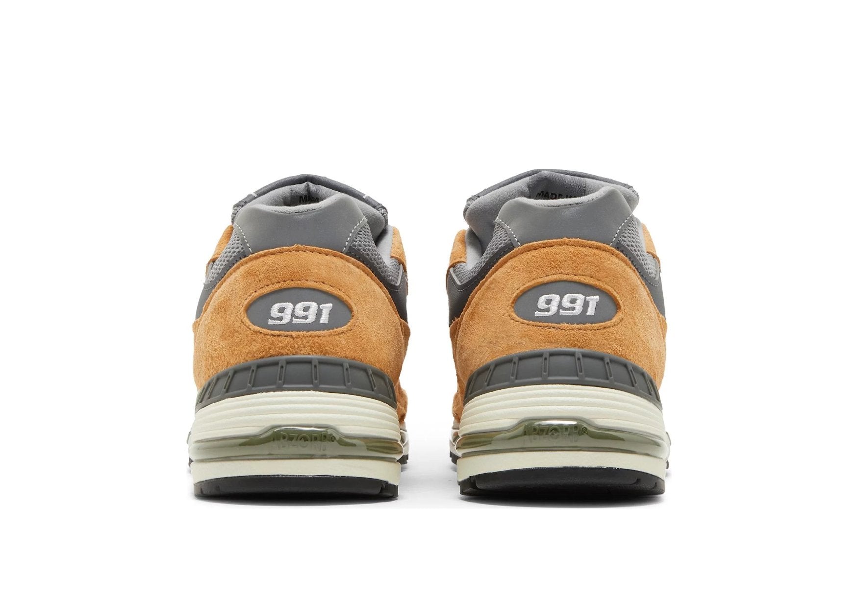 New Balance 991 MiUK Tan Grey Dark Grey