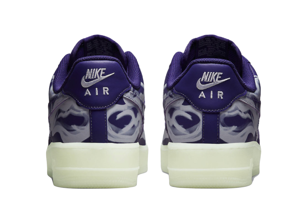 Nike Air Force 1 Low Purple Skeleton Halloween (2021)