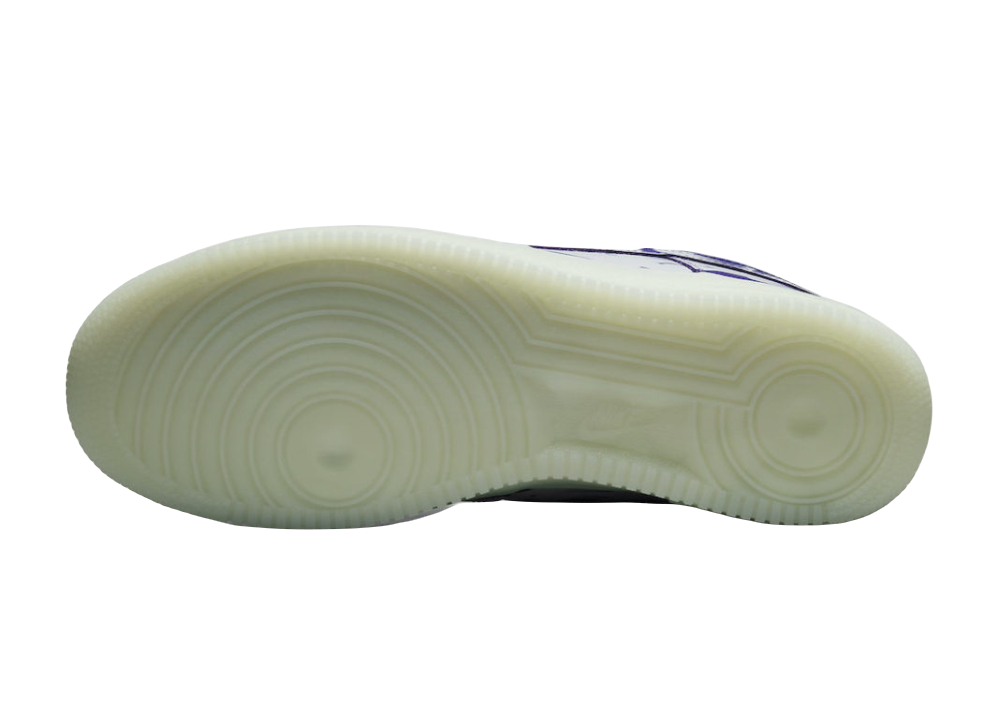 Nike Air Force 1 Low Purple Skeleton Halloween (2021)