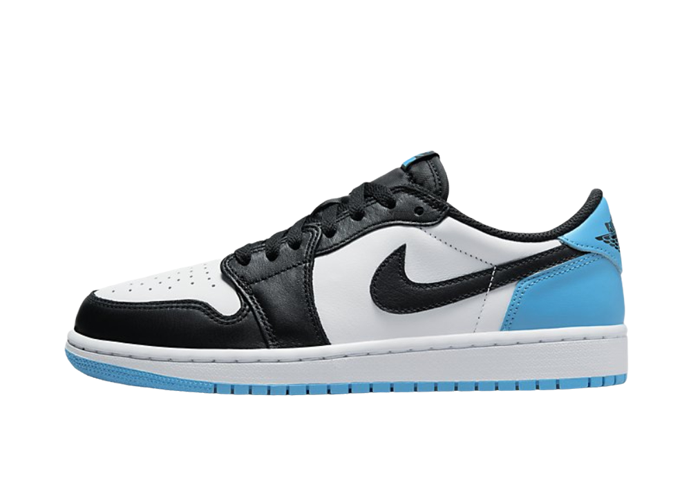 Nike Air Jordan 1 Low Black Dark Powder Blue (W)