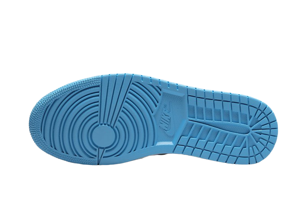 Nike Air Jordan 1 Low Black Dark Powder Blue (W)