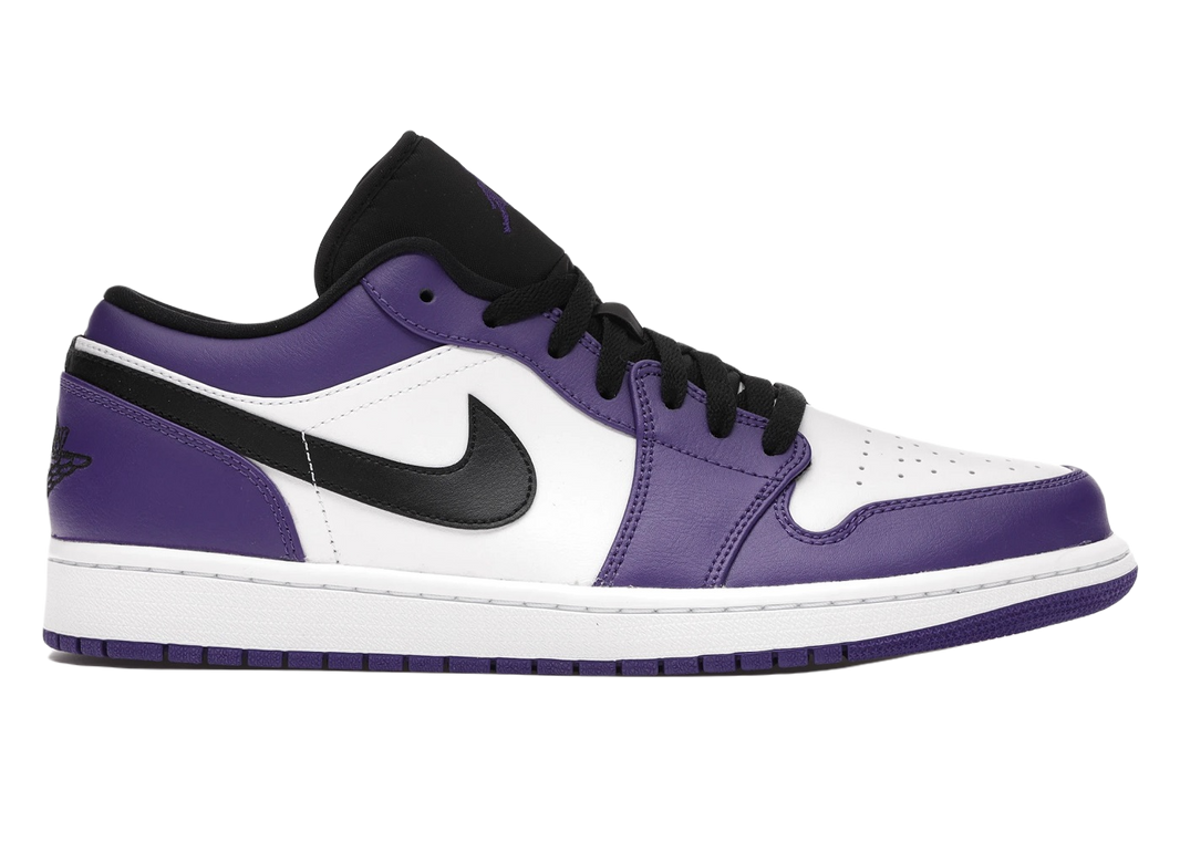 Nike Air Jordan 1 Low Court Purple White