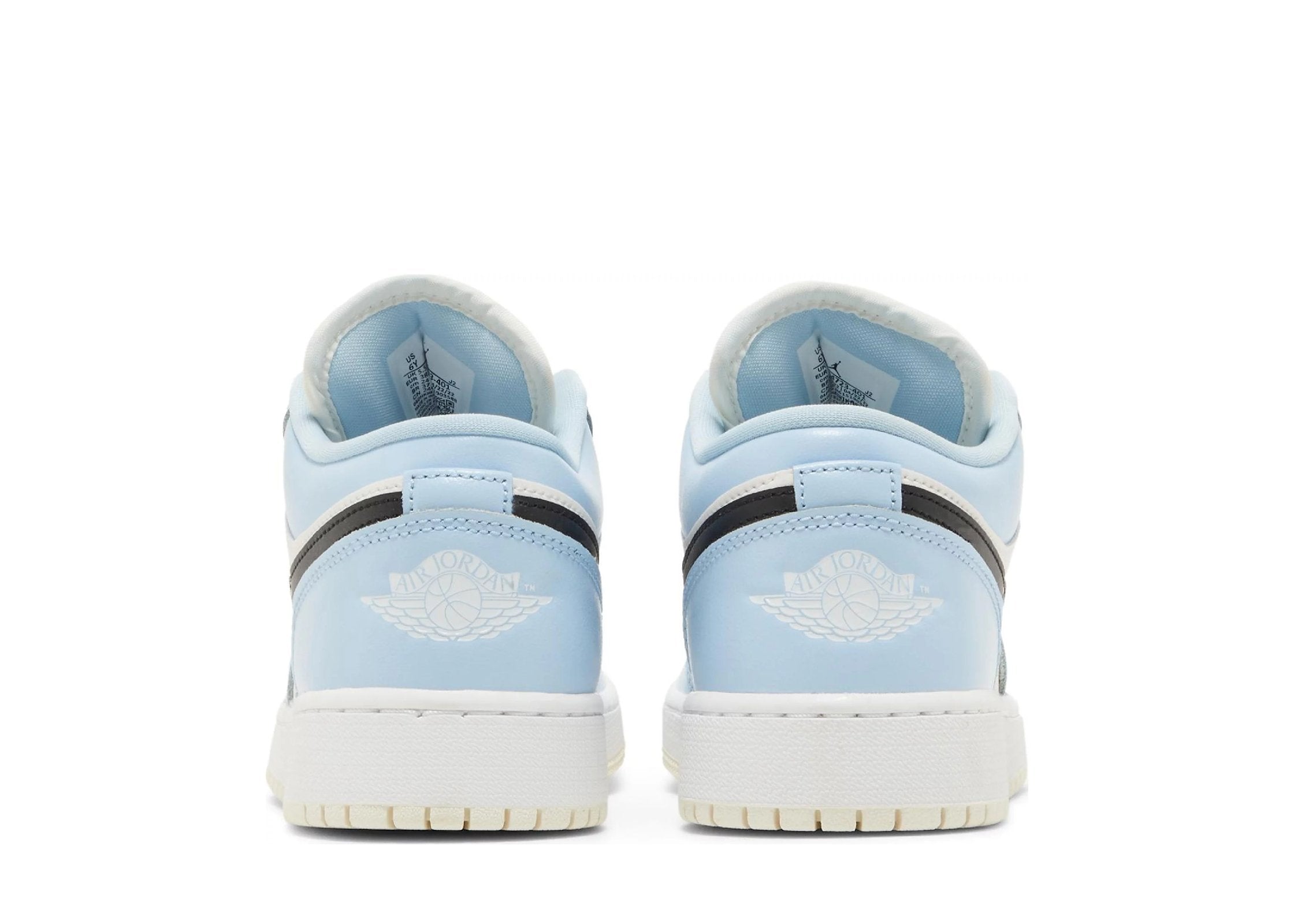 Nike Air Jordan 1 Low Ice Blue Black (GS)