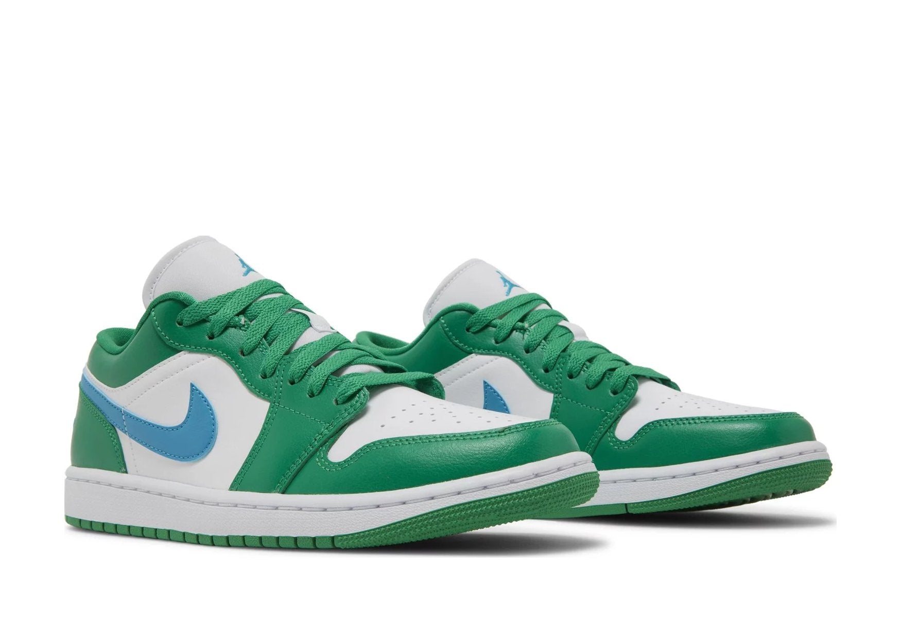 Nike Air Jordan 1 Low Lucky Green Aquatone (W)