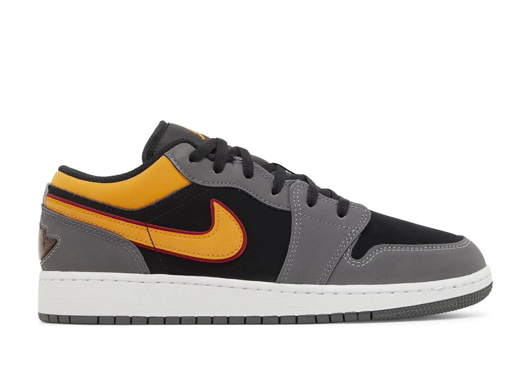 Nike Air Jordan 1 Low SE Light Graphite Vivid Orange (GS)