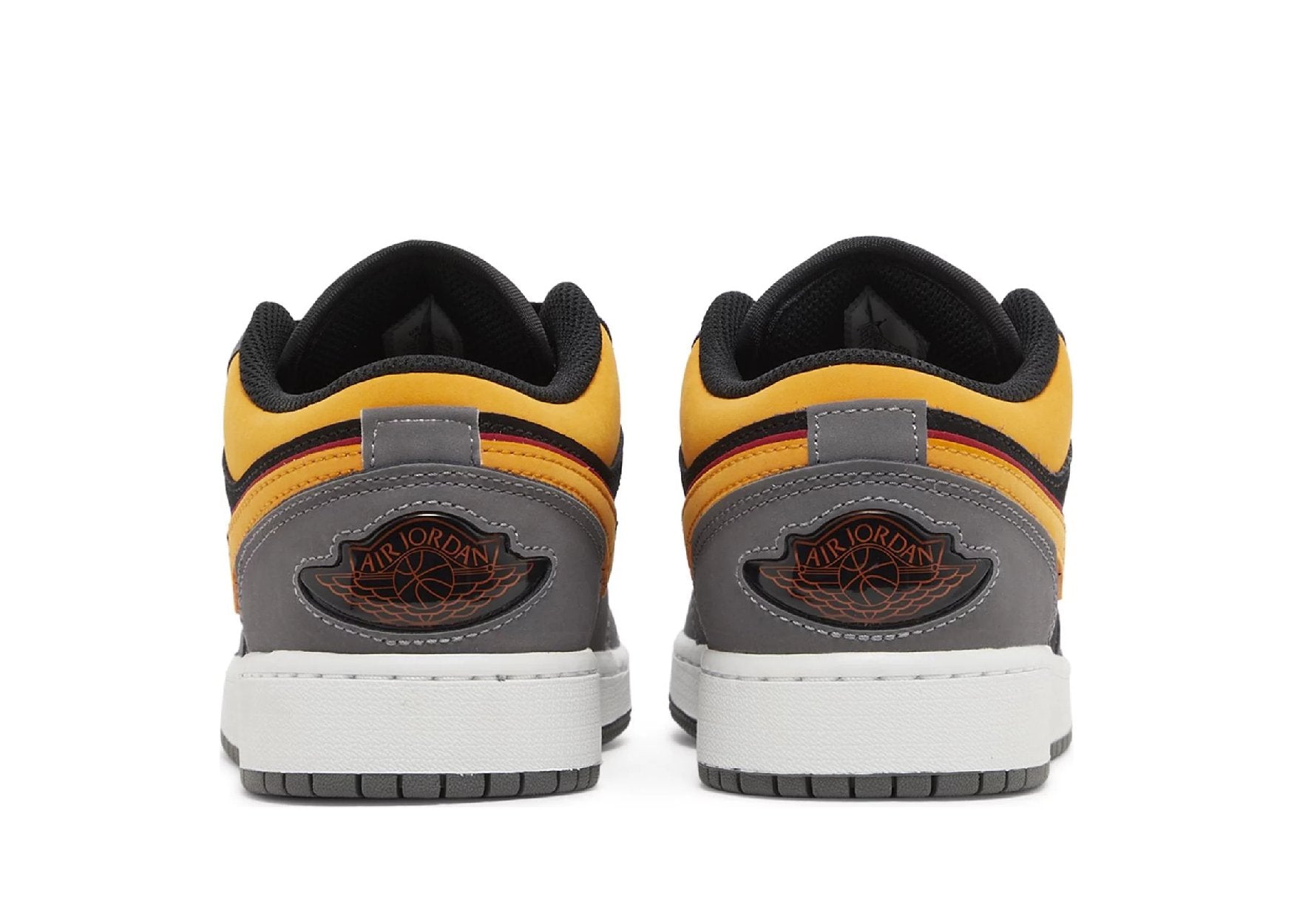 Nike Air Jordan 1 Low SE Light Graphite Vivid Orange (GS)