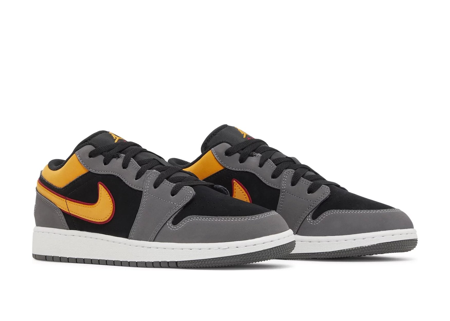 Nike Air Jordan 1 Low SE Light Graphite Vivid Orange (GS)