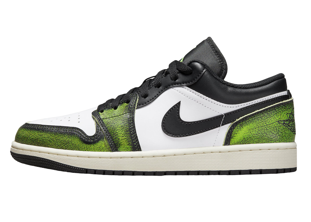 Nike Air Jordan 1 Low Wear Away Electric Green