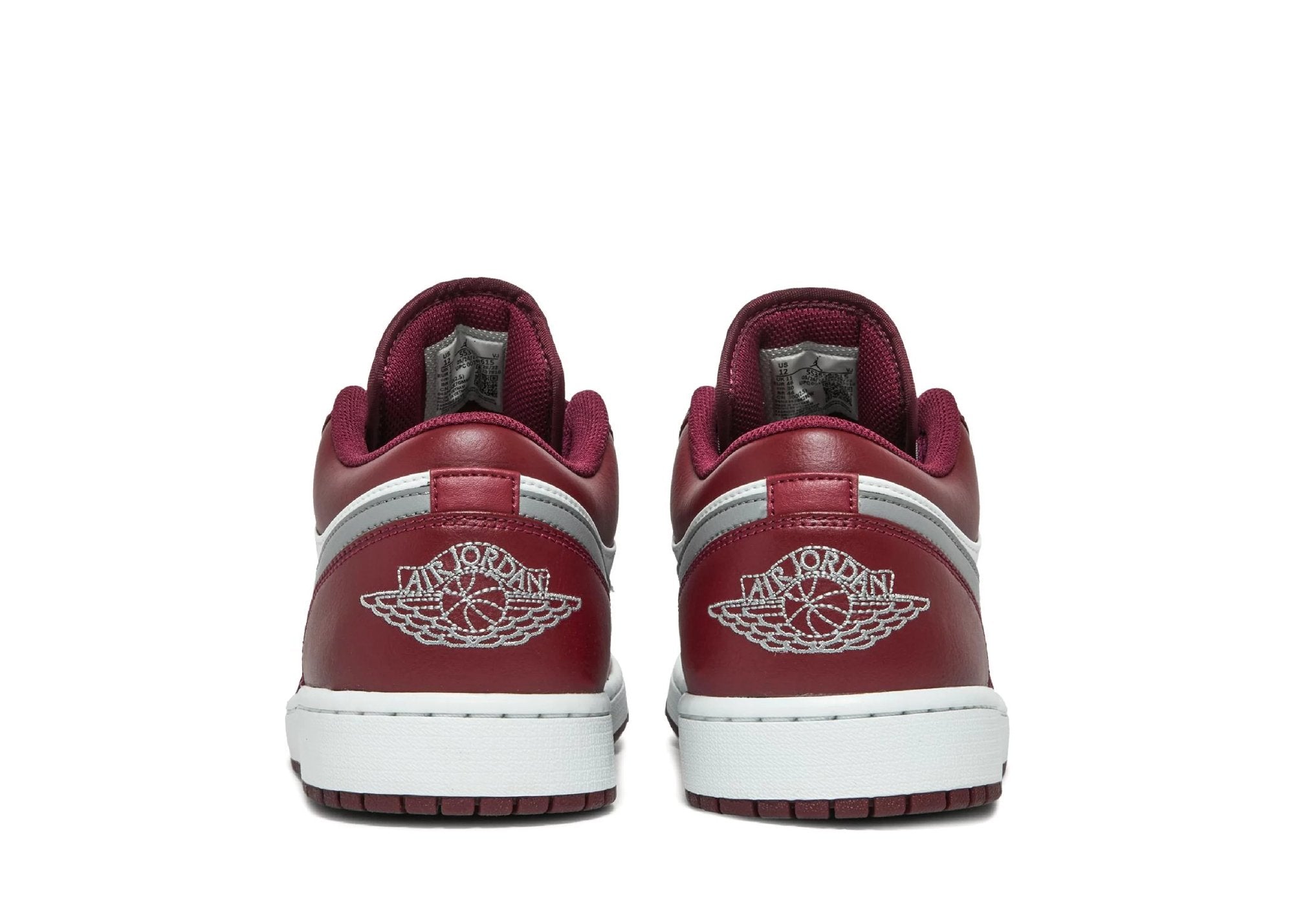 Nike Air Jordan 1 Low White Bordeaux