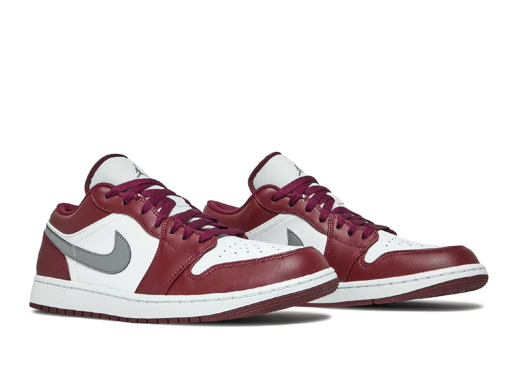 Nike Air Jordan 1 Low White Bordeaux