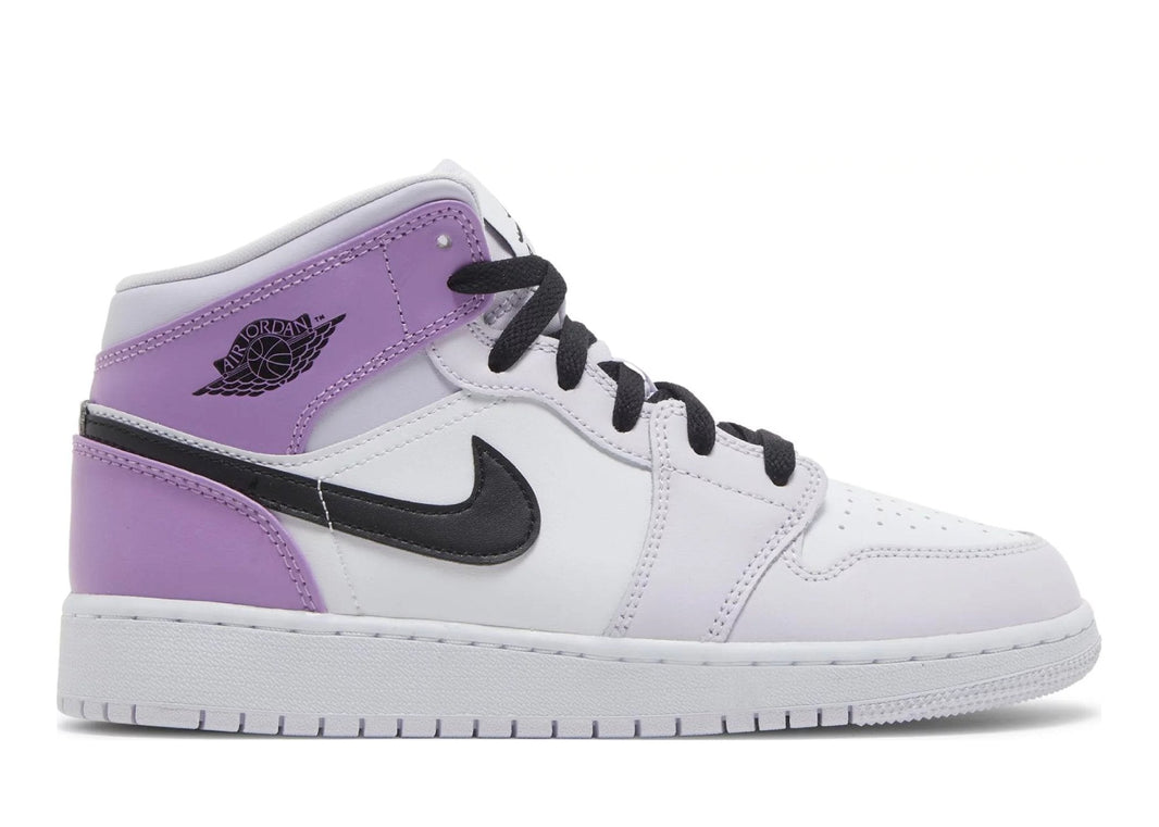 Nike Air Jordan 1 Mid Barely Grape (GS)