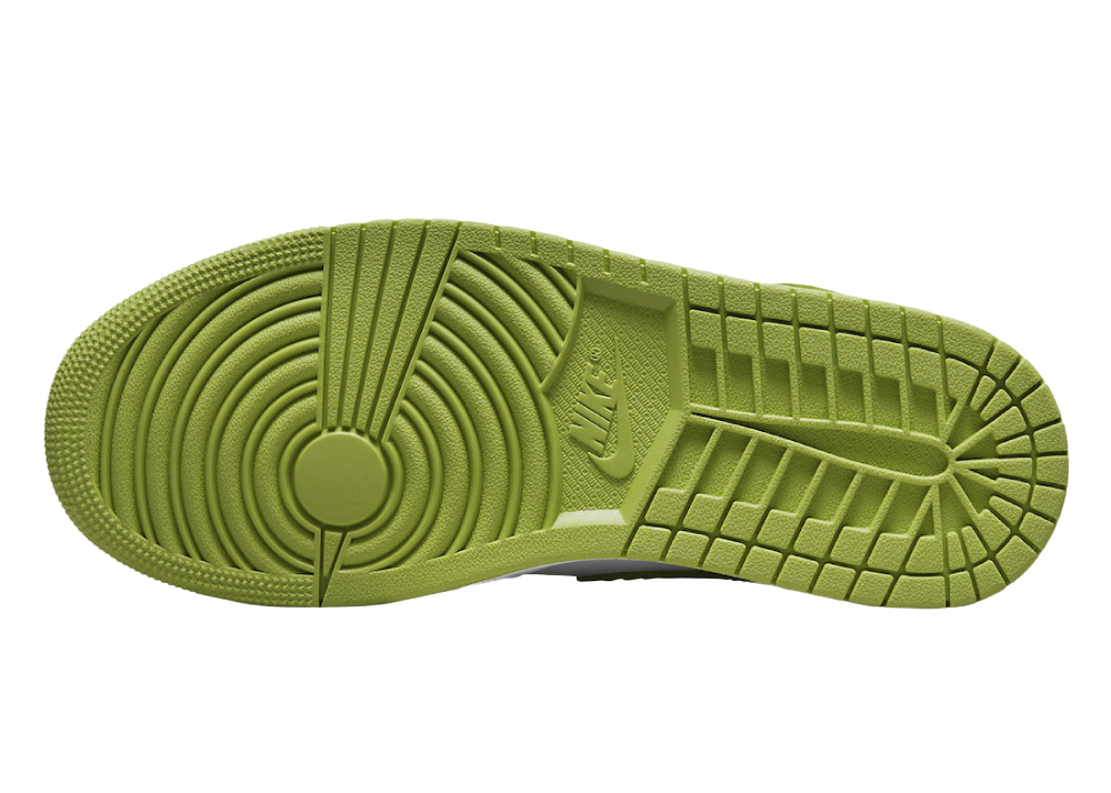 Nike Air Jordan 1 Mid Green Python (W)