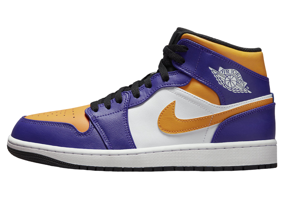 Nike Air Jordan 1 Mid Lakers (2022)