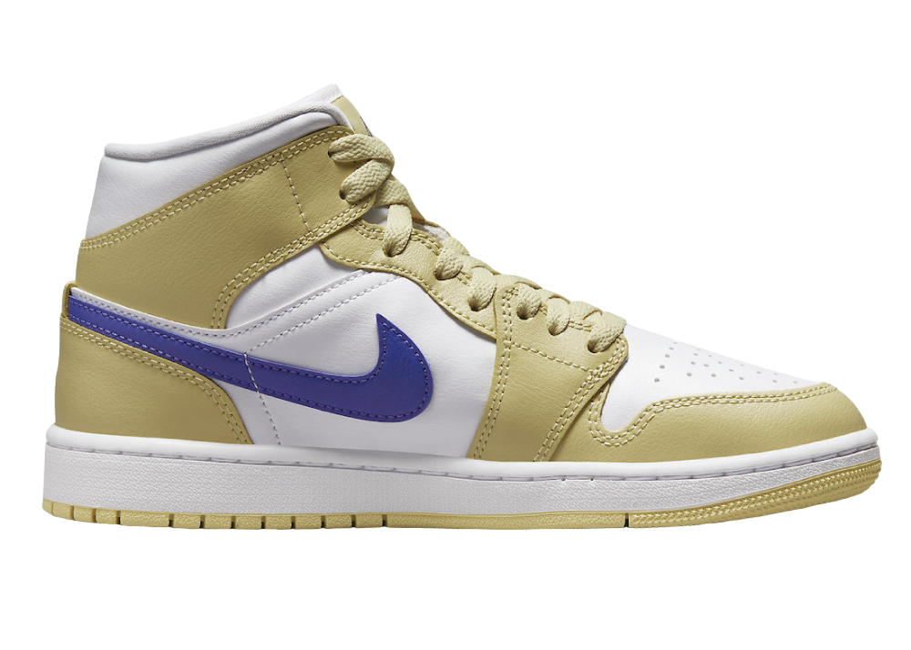 Nike Air Jordan 1 Mid Lemon Wash Lapis (W)