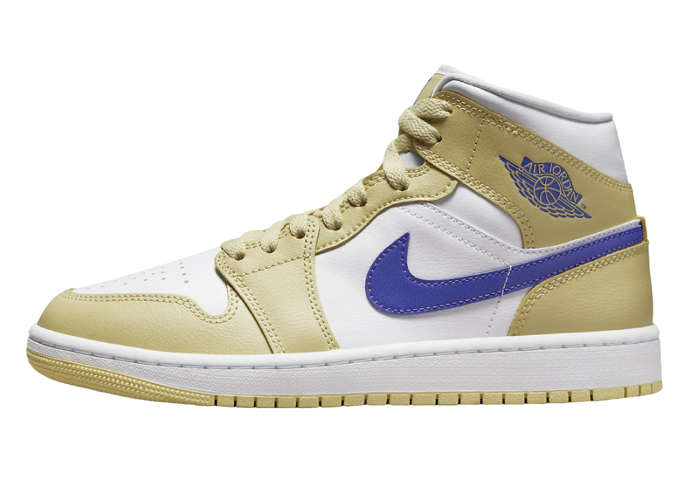 Nike Air Jordan 1 Mid Lemon Wash Lapis (W)