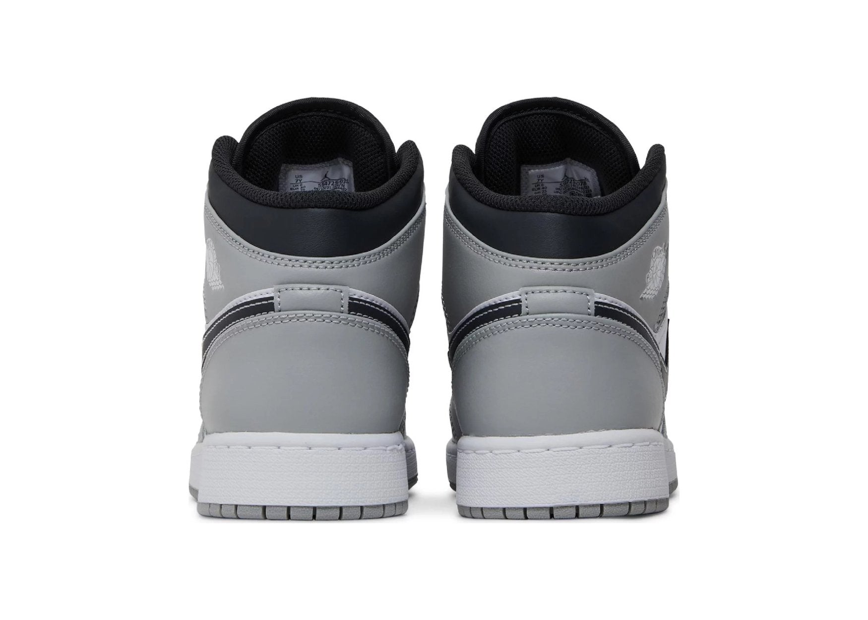 Nike Air Jordan 1 Mid Light Smoke Grey (GS)