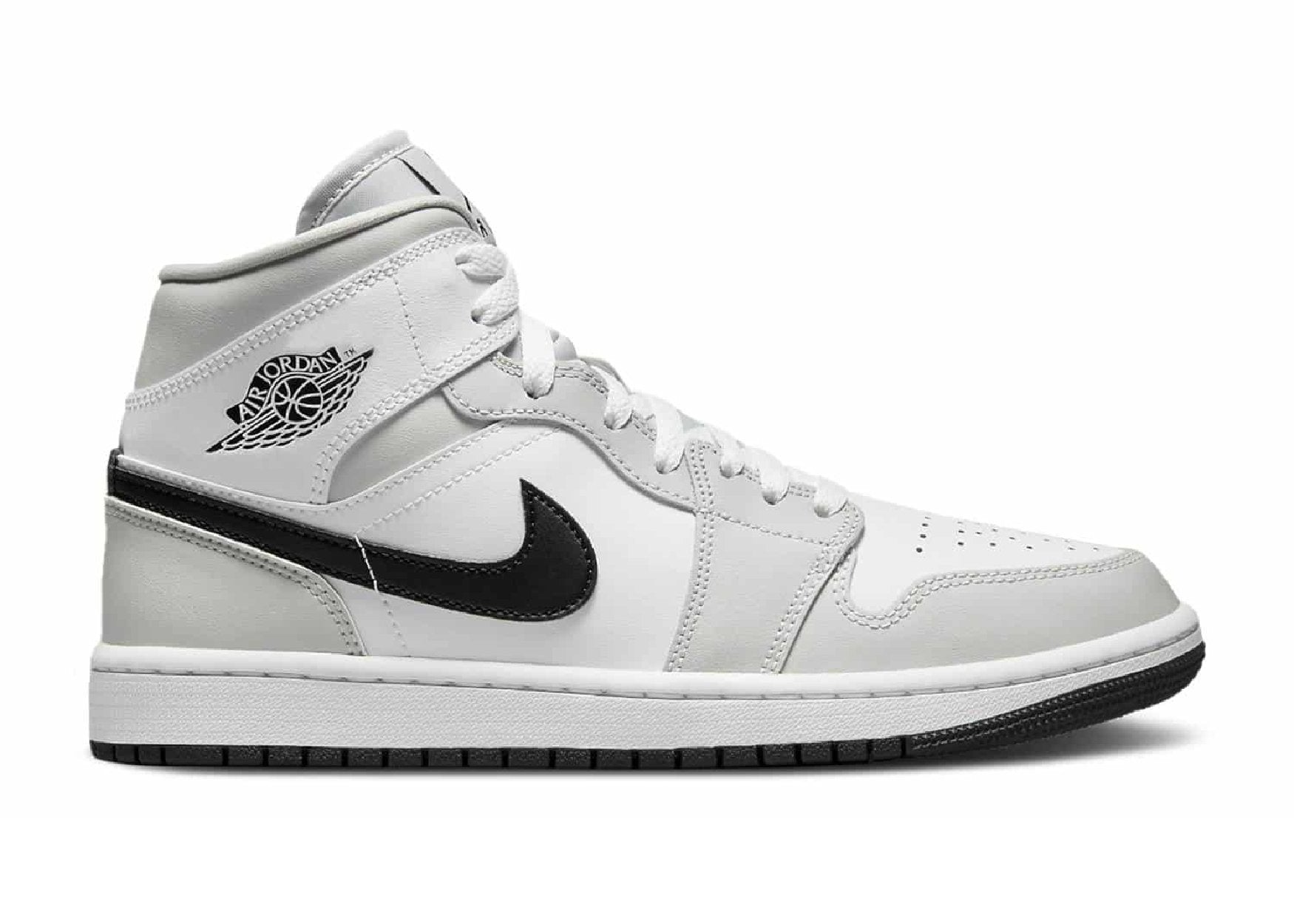 Nike Air Jordan 1 Mid Light Smoke Grey (W)