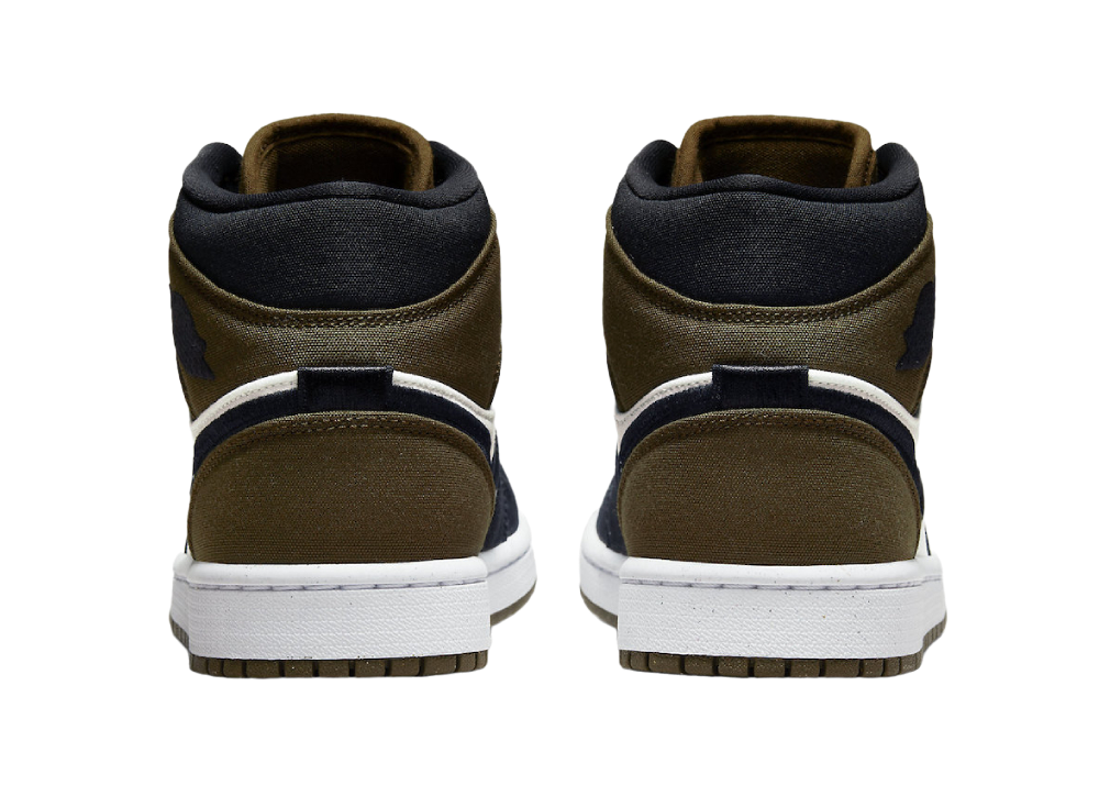 Nike Air Jordan 1 Mid Olive Toe (W)