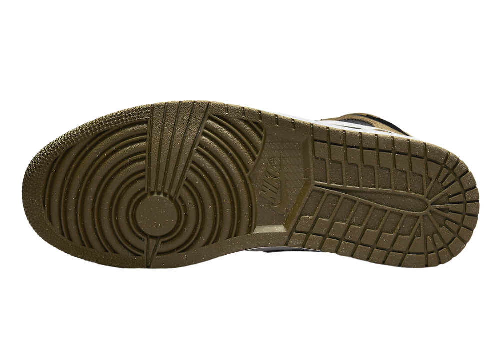 Nike Air Jordan 1 Mid Olive Toe (W)