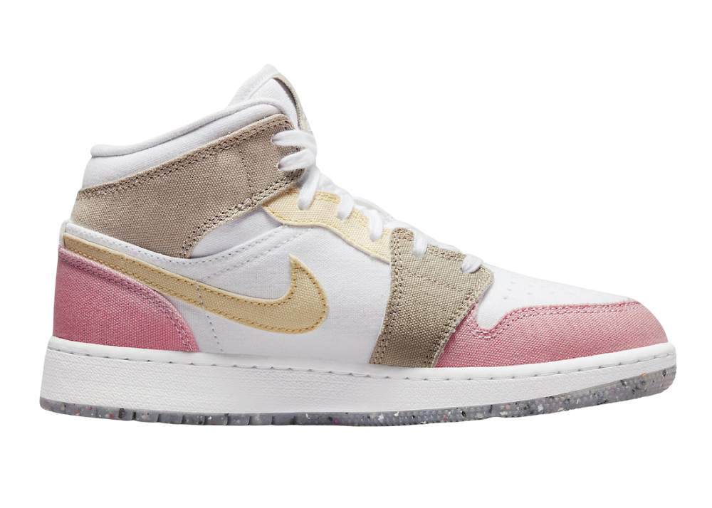 Nike Air Jordan 1 Mid Pastel Grind (GS)