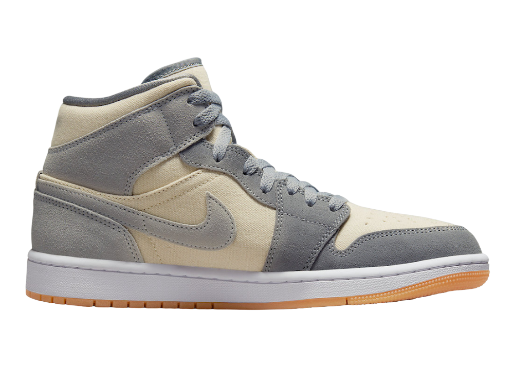 Nike Air Jordan 1 Mid SE Coconut Milk Particle Grey