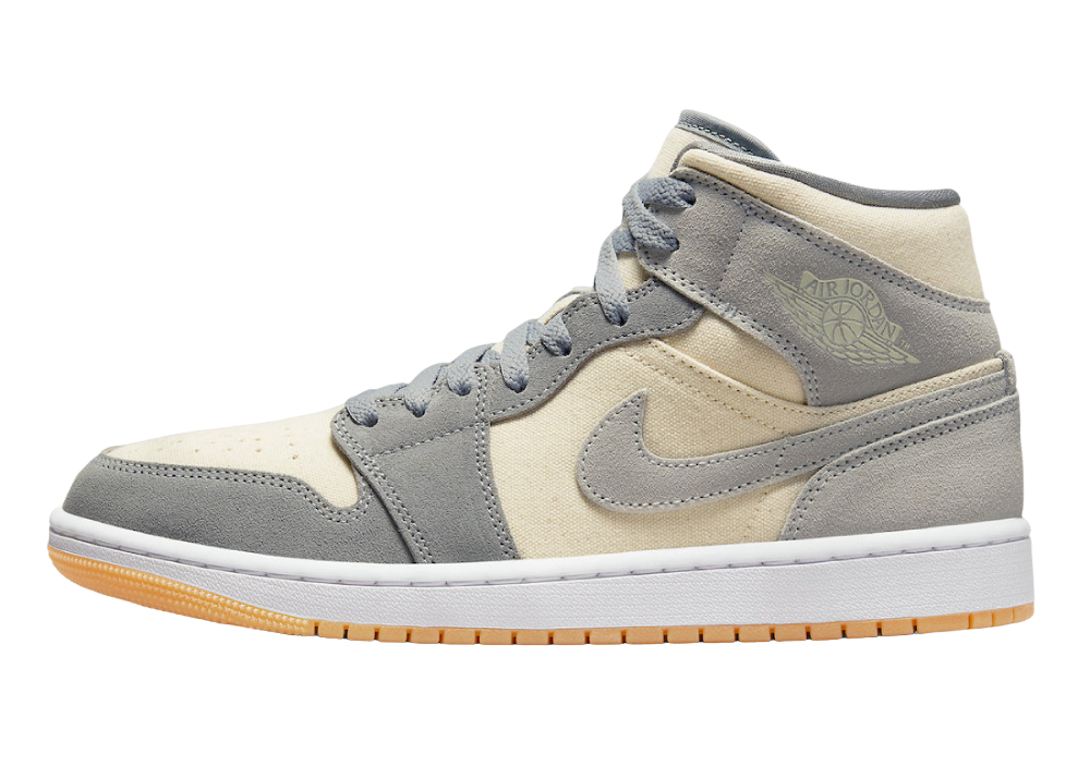 Nike Air Jordan 1 Mid SE Coconut Milk Particle Grey