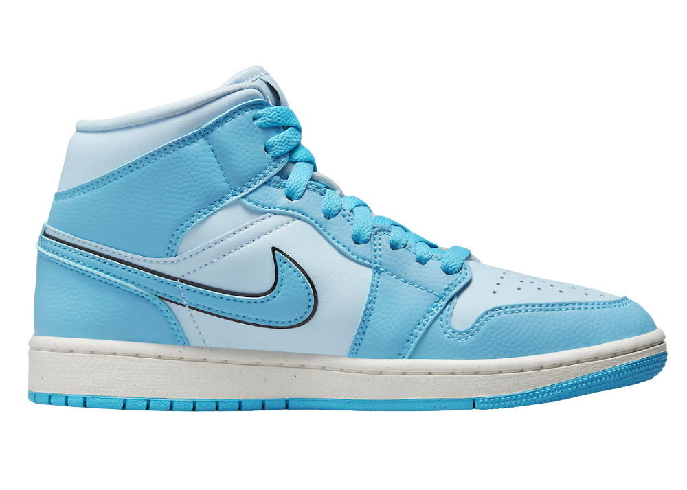 Nike Air Jordan 1 Mid SE Ice Blue (W)