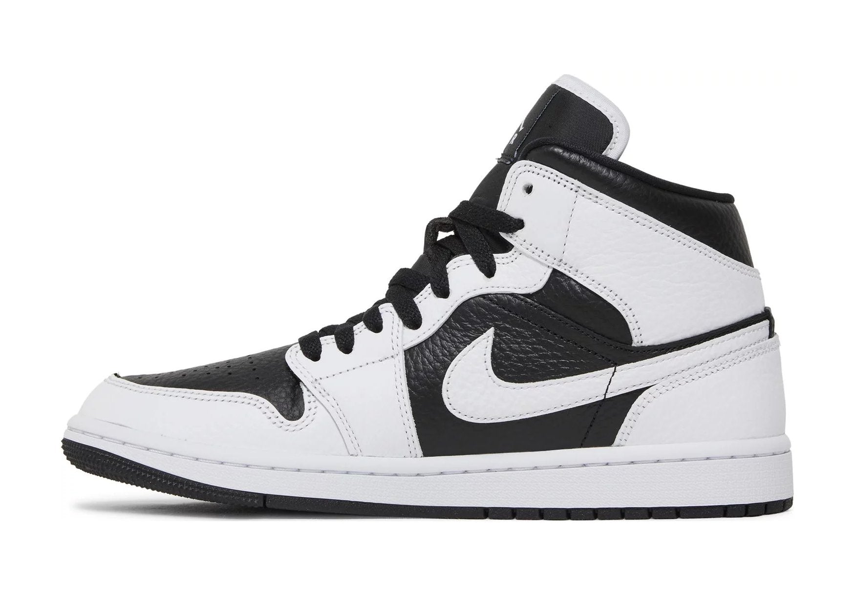 Nike Air Jordan 1 Mid Split Black White (W)