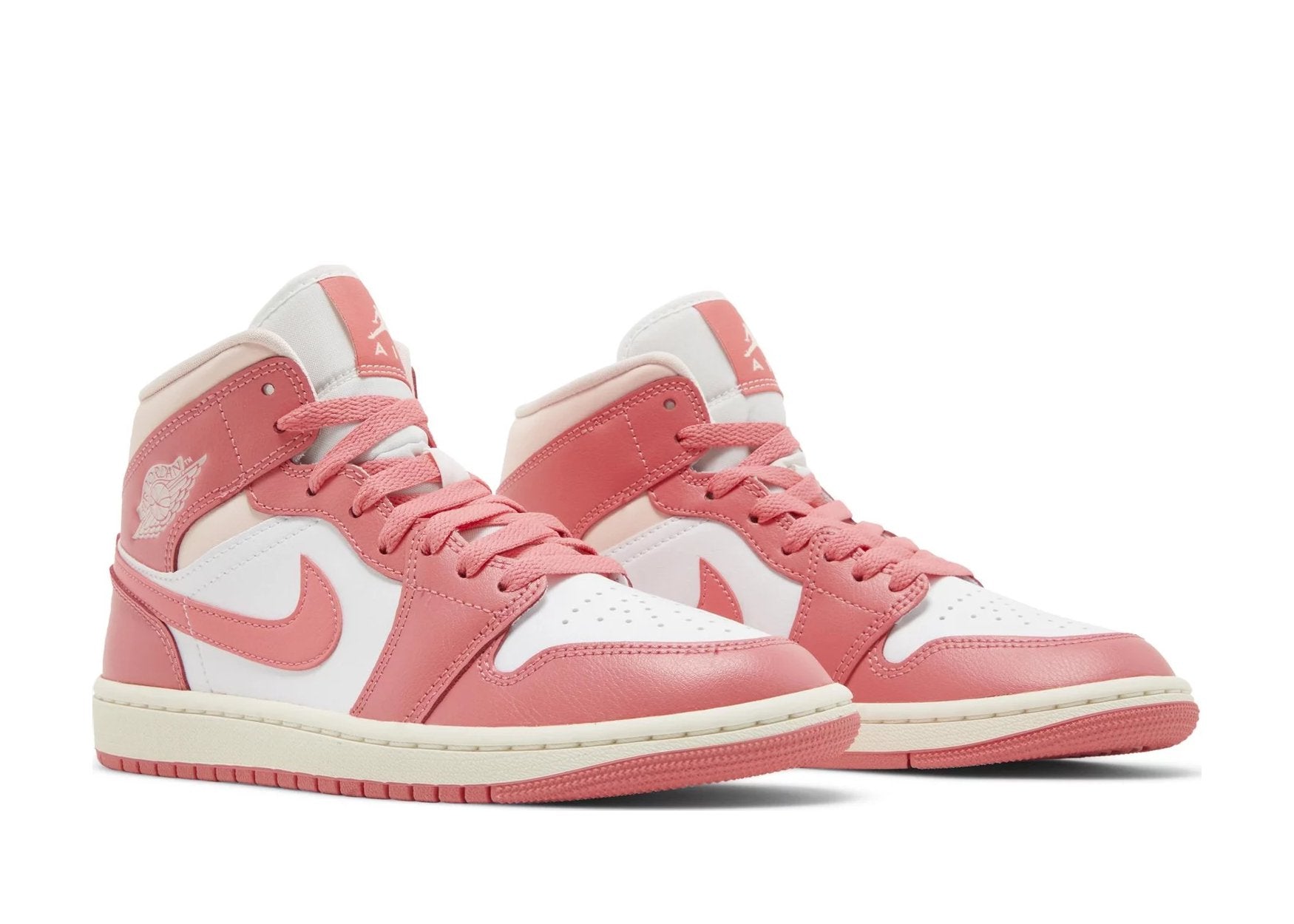 Nike Air Jordan 1 Mid Strawberries and Cream (W)
