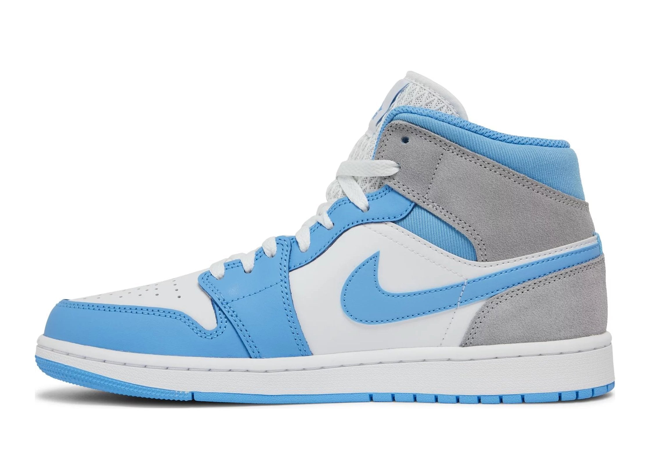 Nike Air Jordan 1 Mid University Blue Grey