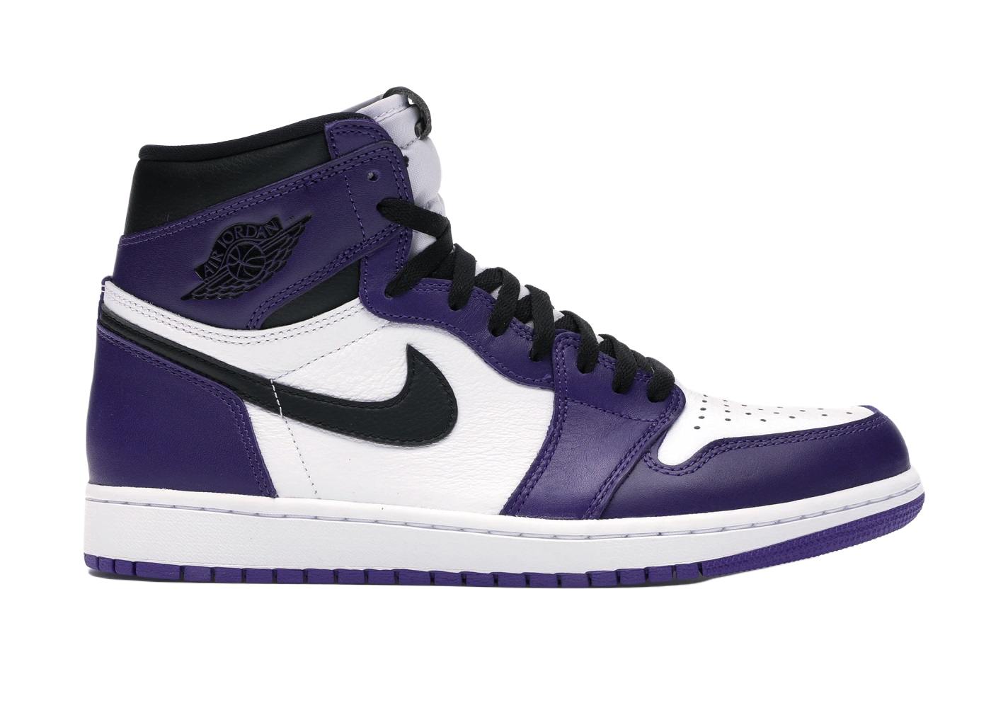 Nike Air Jordan 1 Retro High Court Purple White