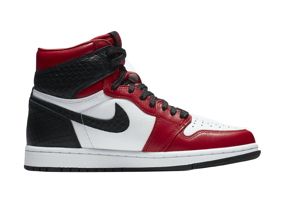 Nike Air Jordan 1 Retro High Satin Snake Chicago (W)
