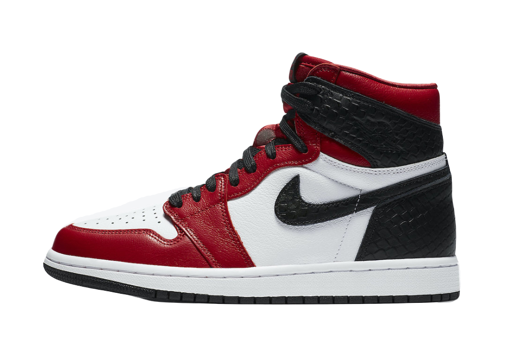 Nike Air Jordan 1 Retro High Satin Snake Chicago (W)