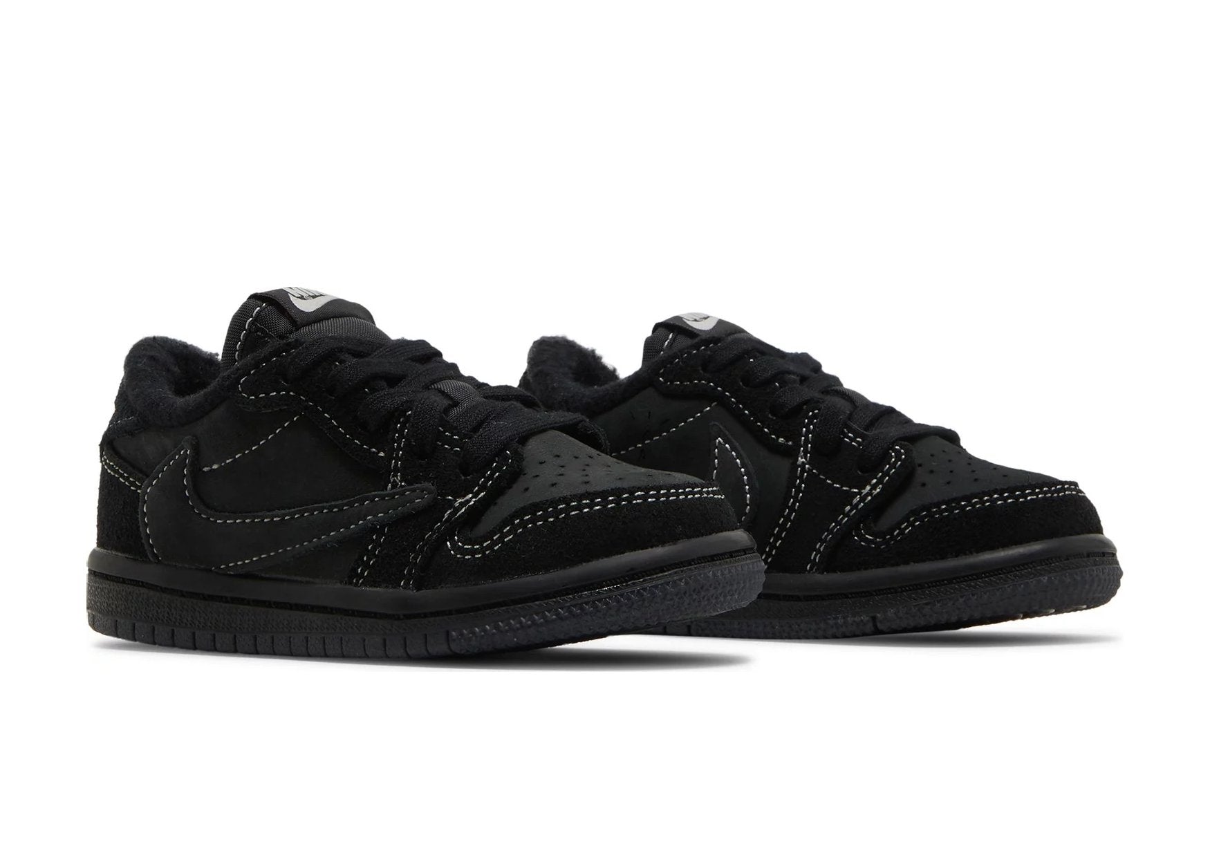 Nike Air Jordan 1 Retro Low OG SP Travis Scott Black Phantom (TD)